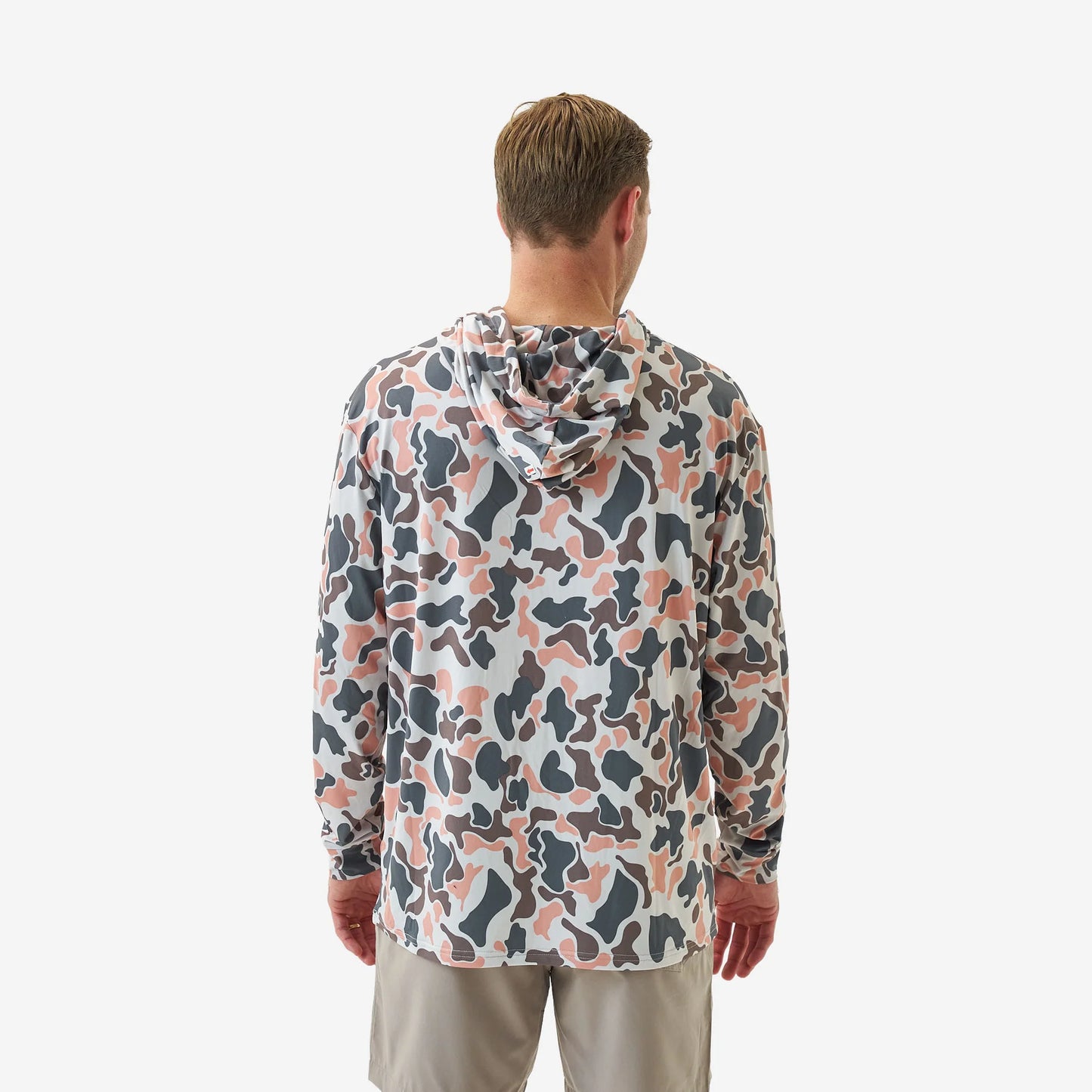Burlebo Men’s Performance Hoodie - Vintage Camo