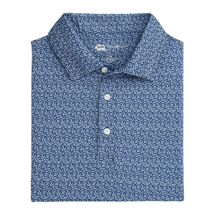 Onward Reserve Fins Printed Performance Polo - Naval Acadamy