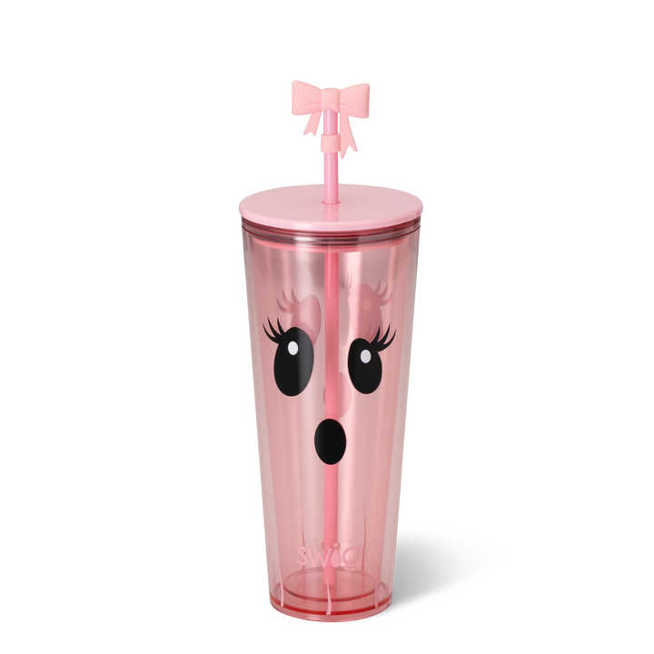 Swig Plastic Tumbler 24oz - Boo Crew Ghost