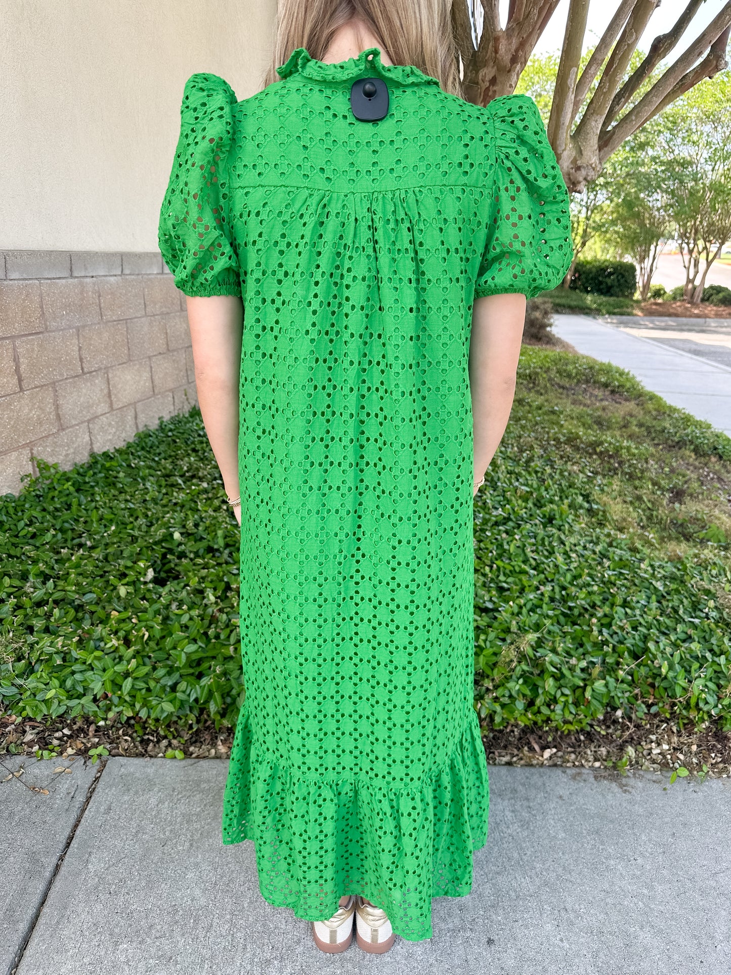 Elise Eyelet Maxi Dress