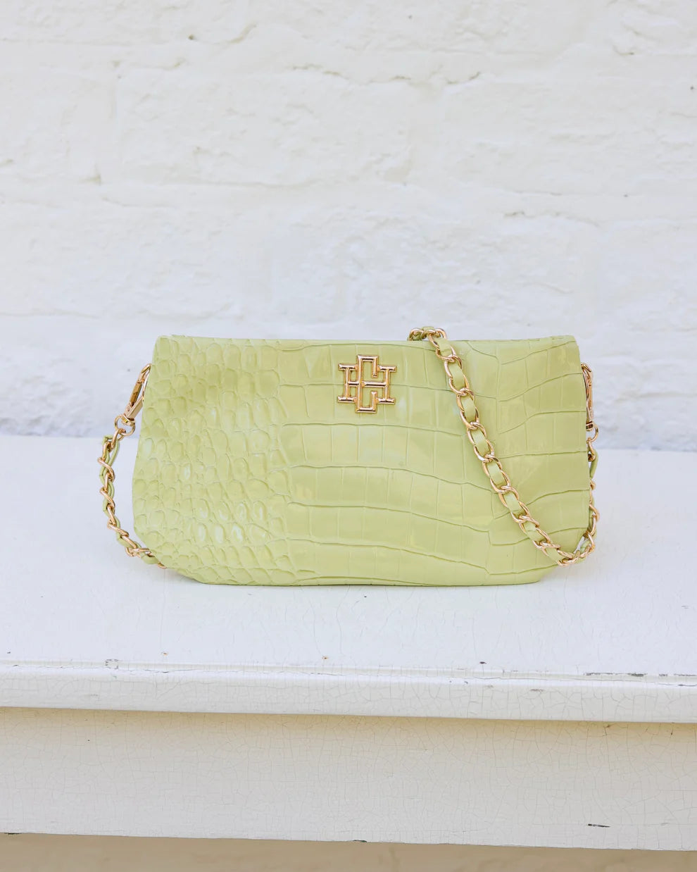 CH Livi Crossbody - Lime Patent EC