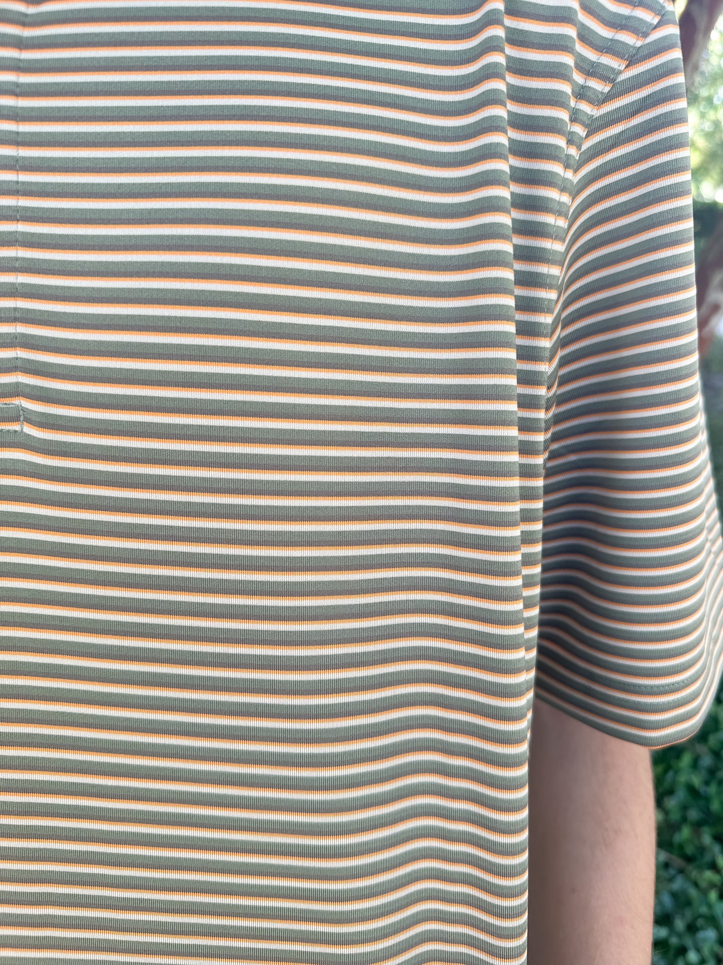 SSCO Men’s F26 Crestline Stripe Polo - Marshland