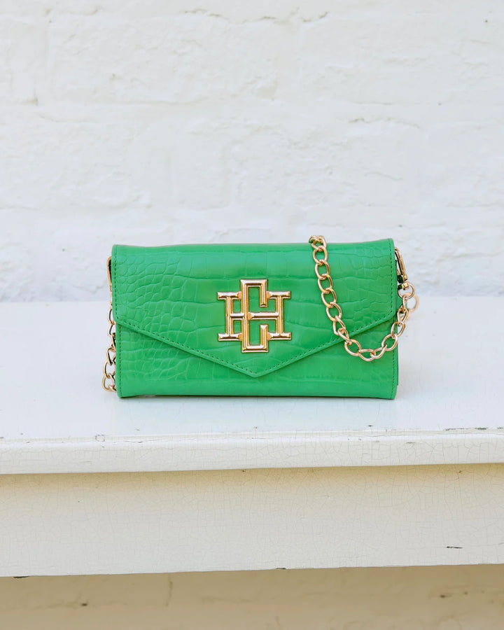 CH Carlington Clutch/Crossbody - Kelly Green EC