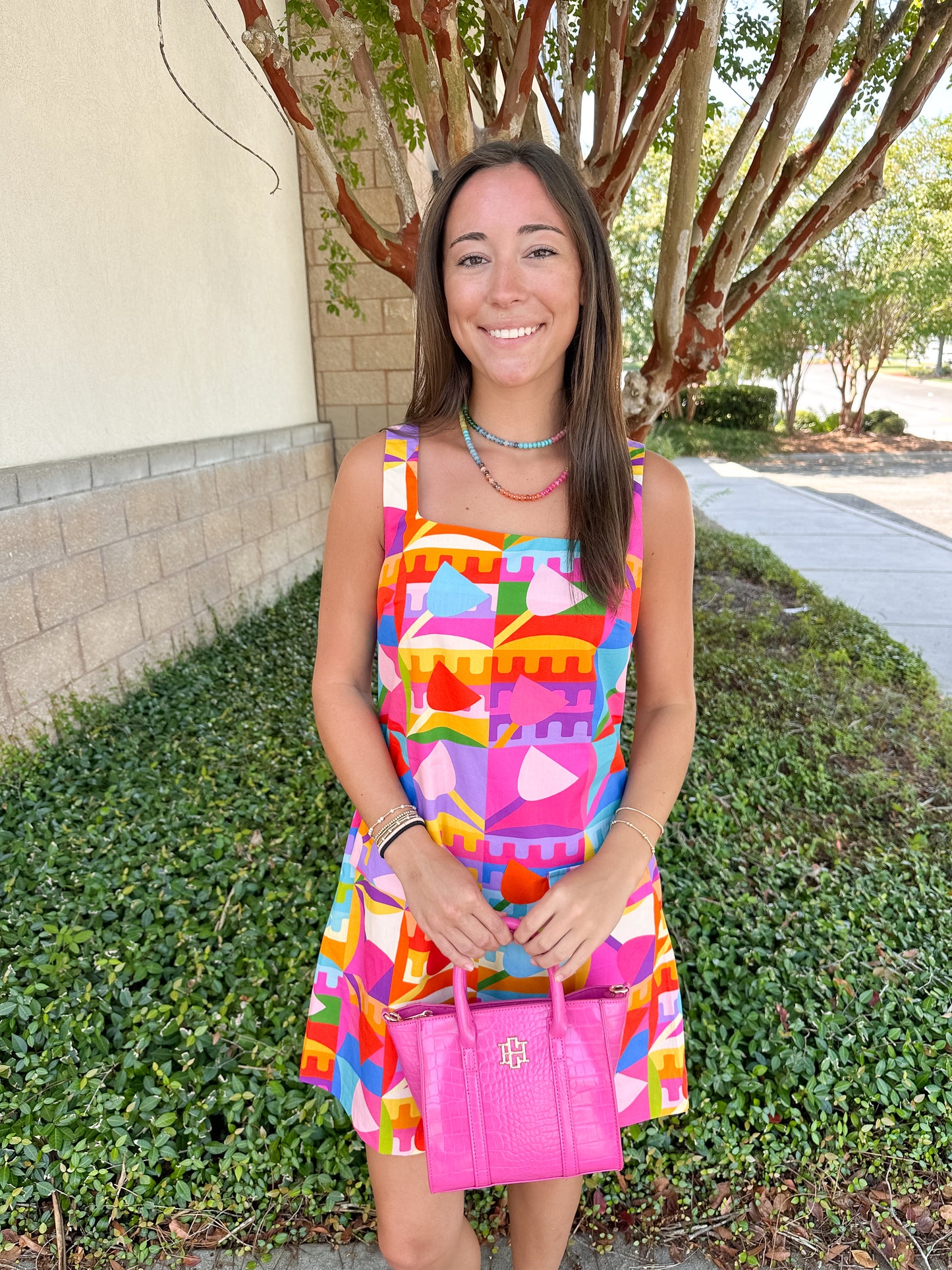 Modern Art Mini Dress