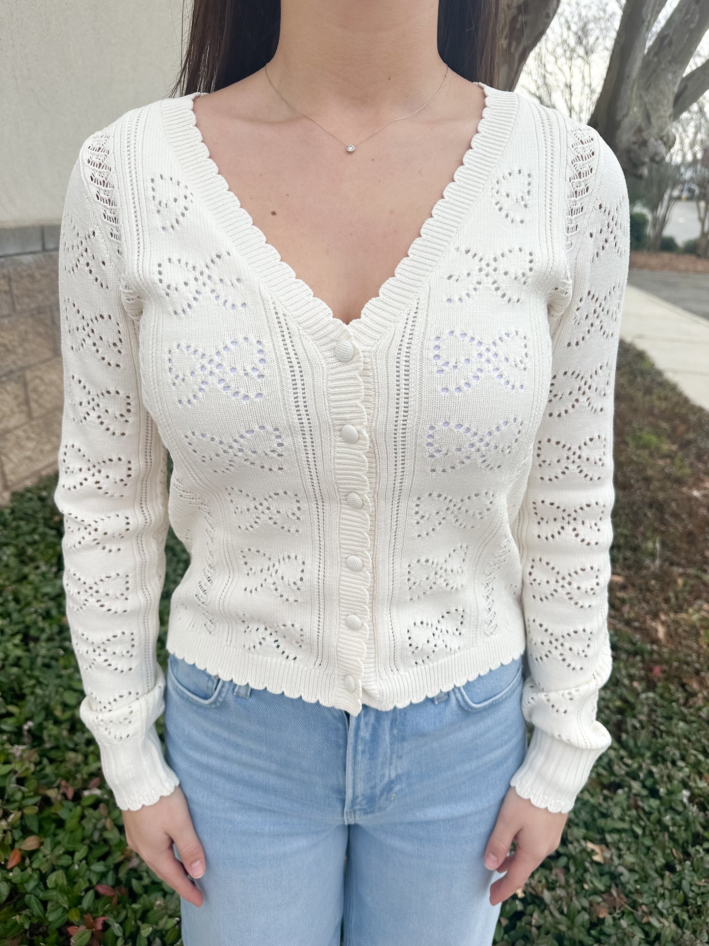 Gema Cardigan - Cloud