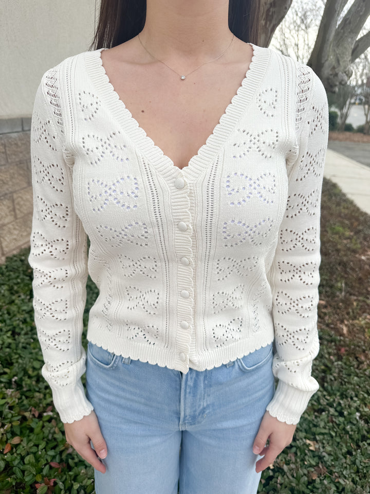 Gema Cardigan - Cloud