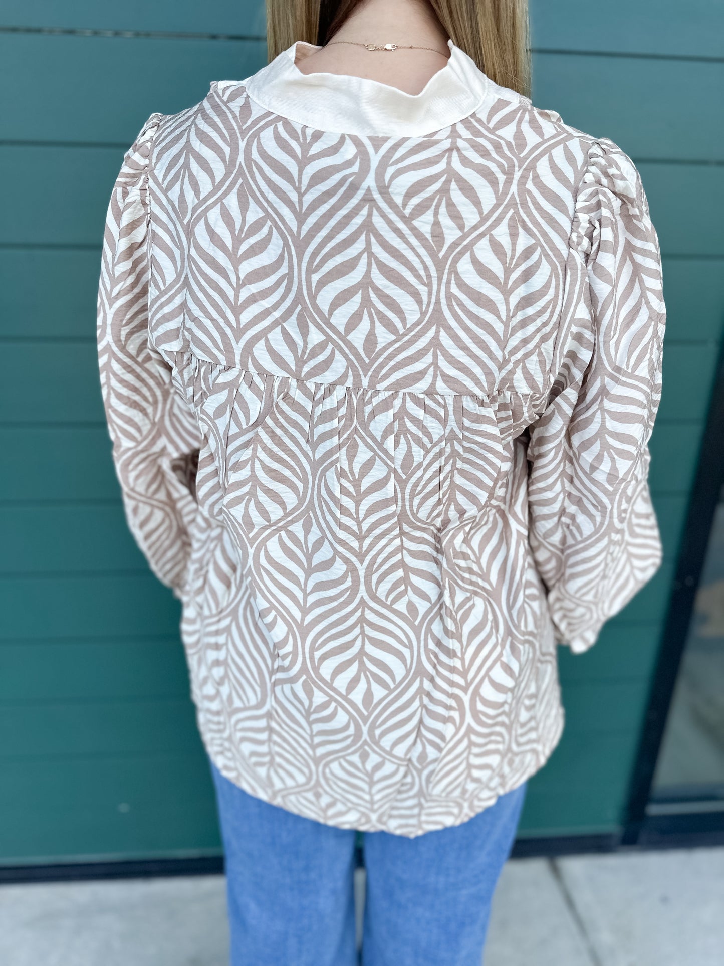 Hillary Printed Top