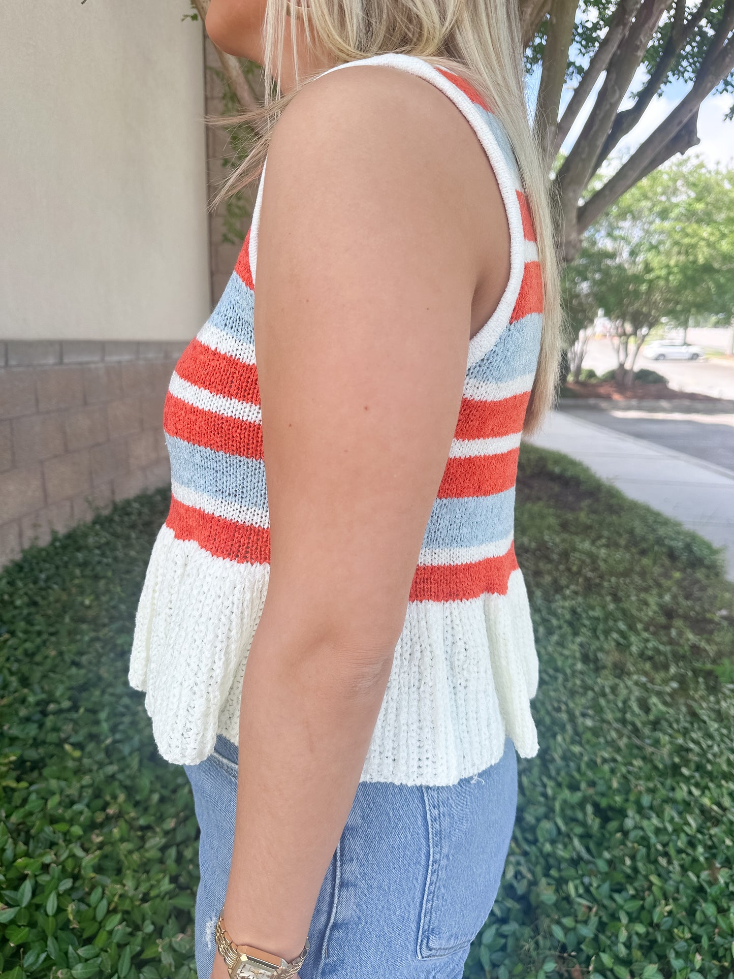 Alexa Stripe Tank