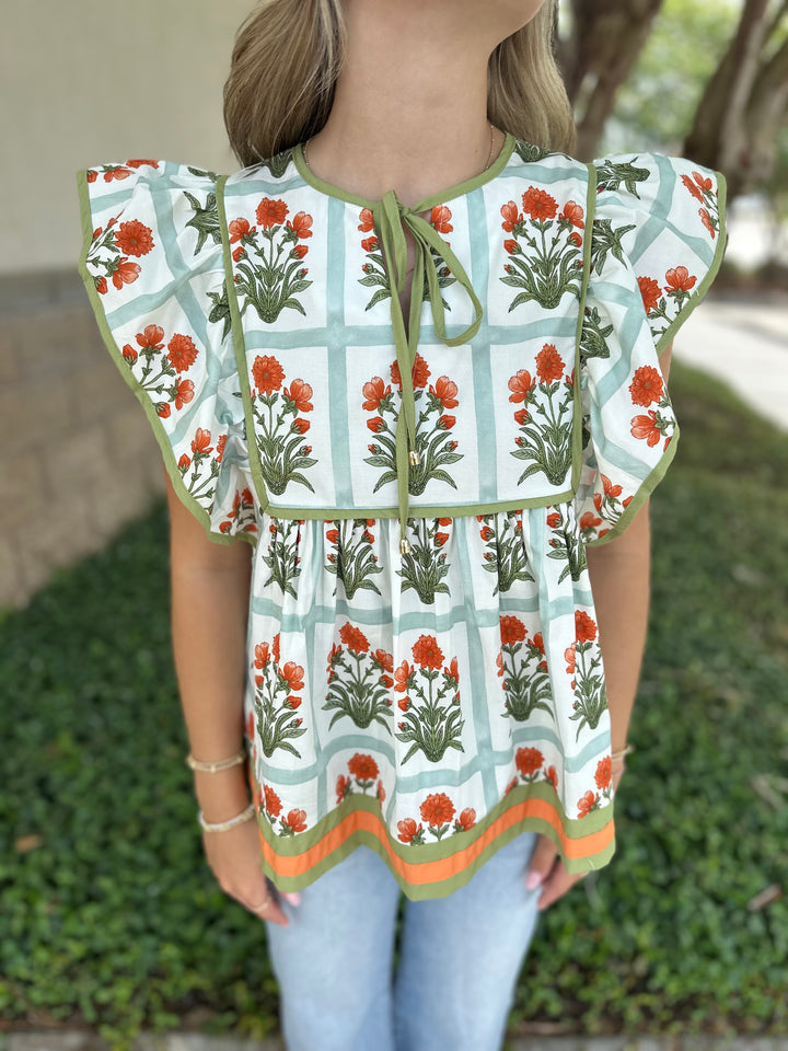 Linda Top - Orange