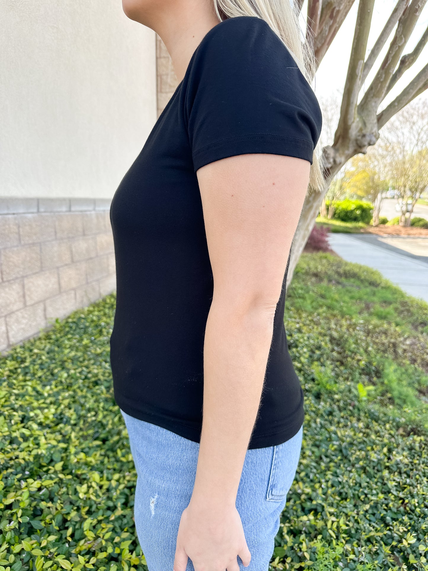 Gale Crew Top - Black