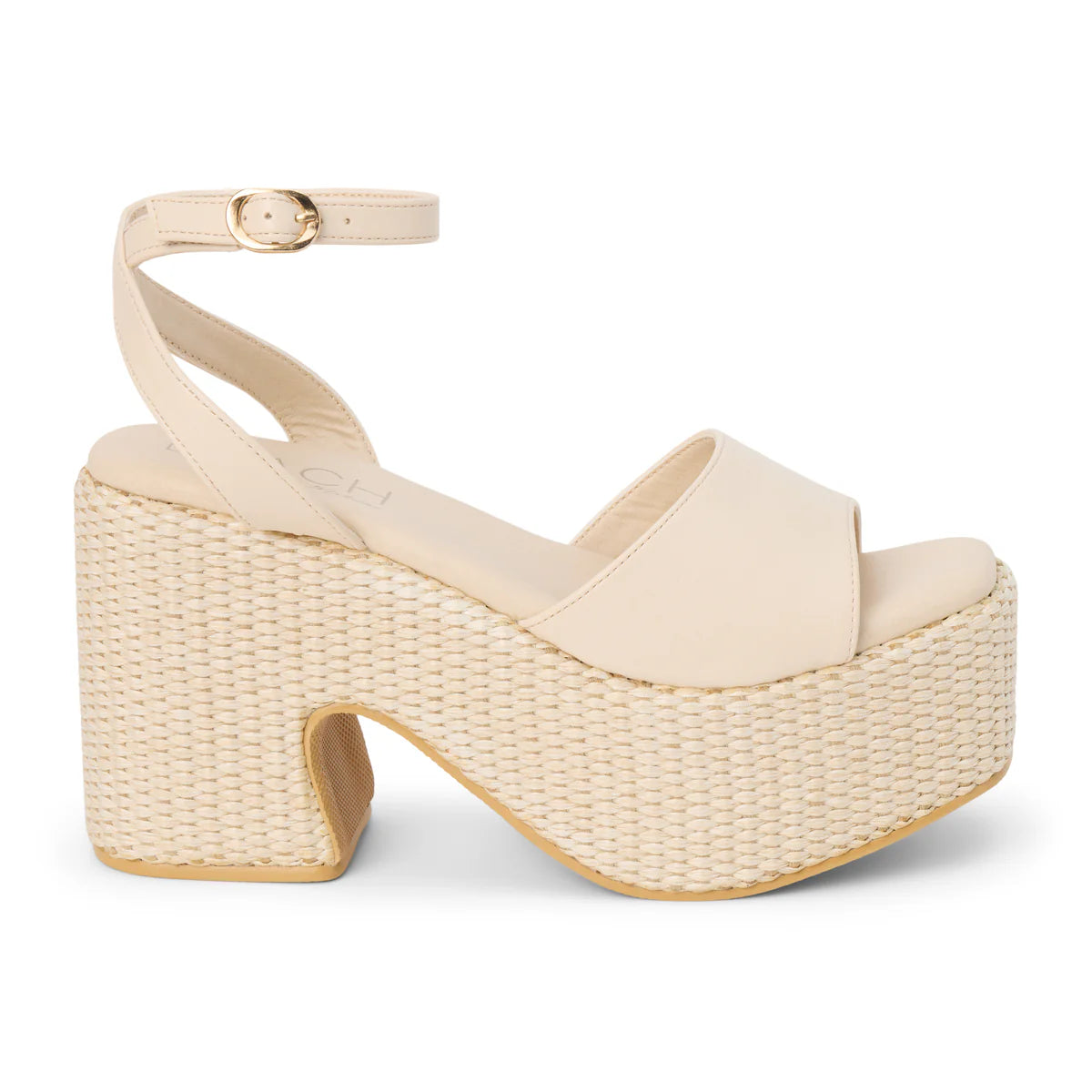 Arden Platform Heel - Ivory