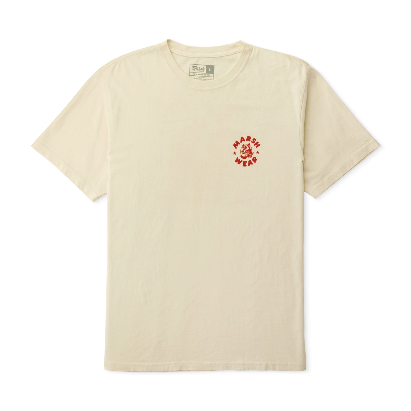 Marsh Wear Men’s S26 Watch This S/S T-Shirt - Vintage White