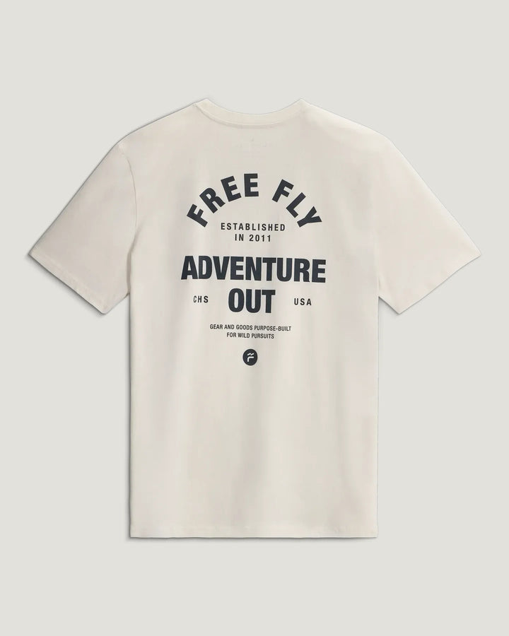Free Fly Men’s Gear & Goods Pocket S/S T-Shirt - Heather Birch
