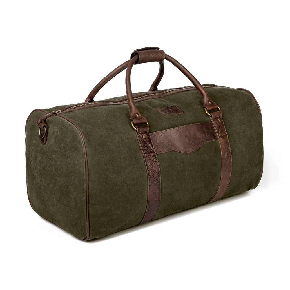 Mission Mercantile Campaign Waxed Canvas Large Field Duffle Bag