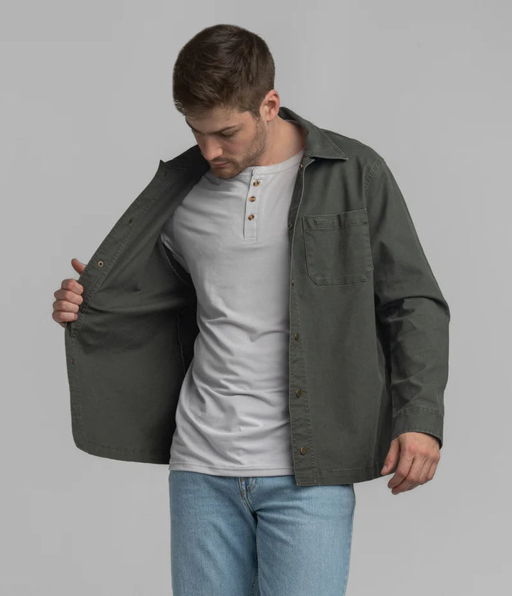 SSCO Men’s Desoto Overshirt - Grape Leaf