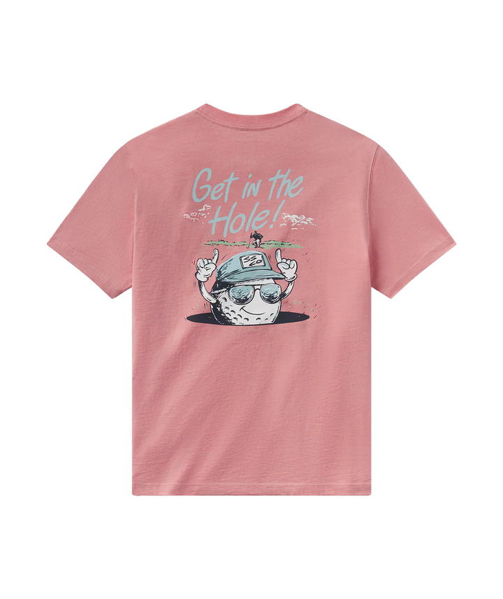 SSCO Men’s Get in the Hole S/S T-Shirt - Mauveglow