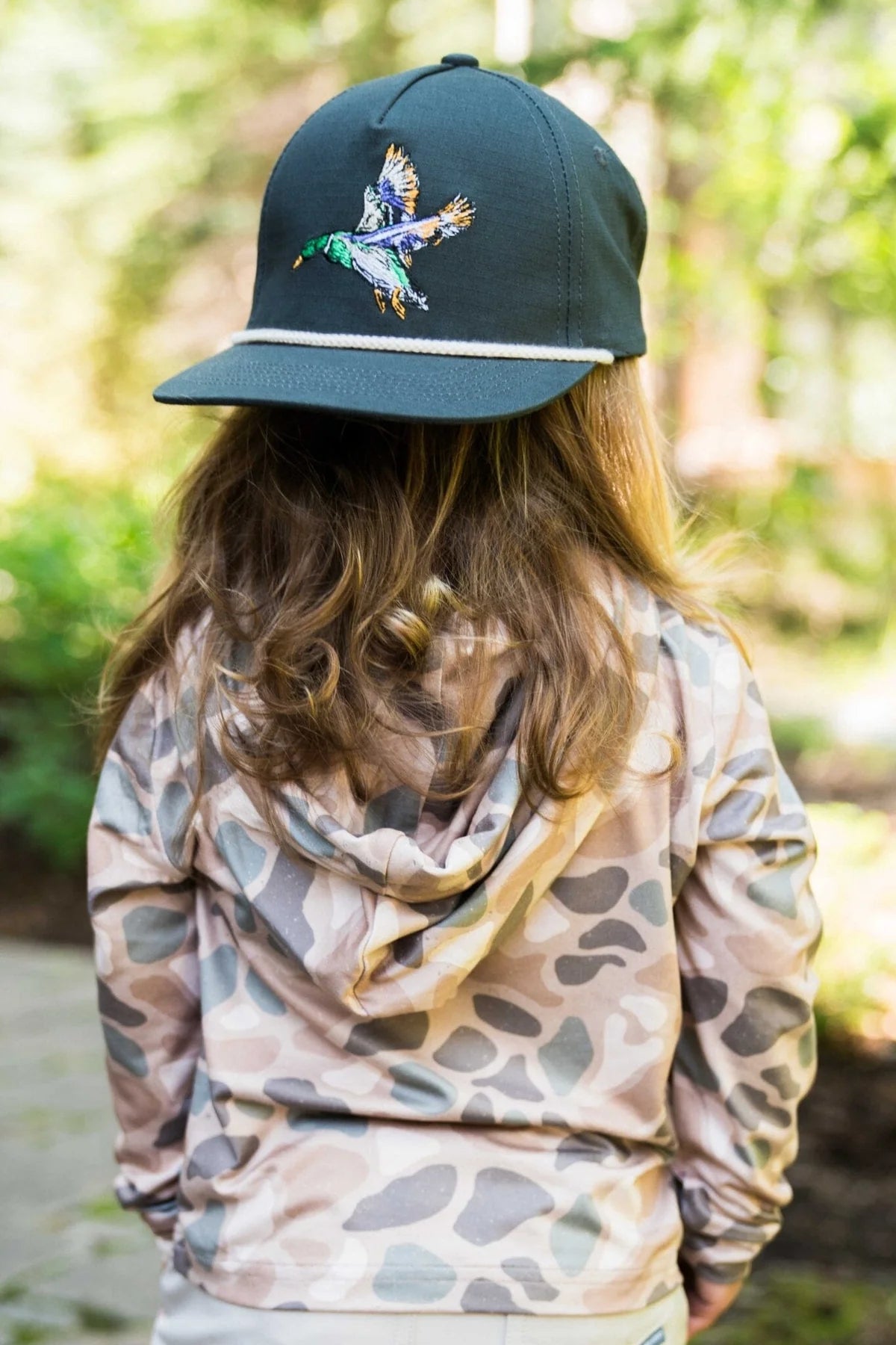 Burlebo Youth Performance Hoodie - Pintail Camo