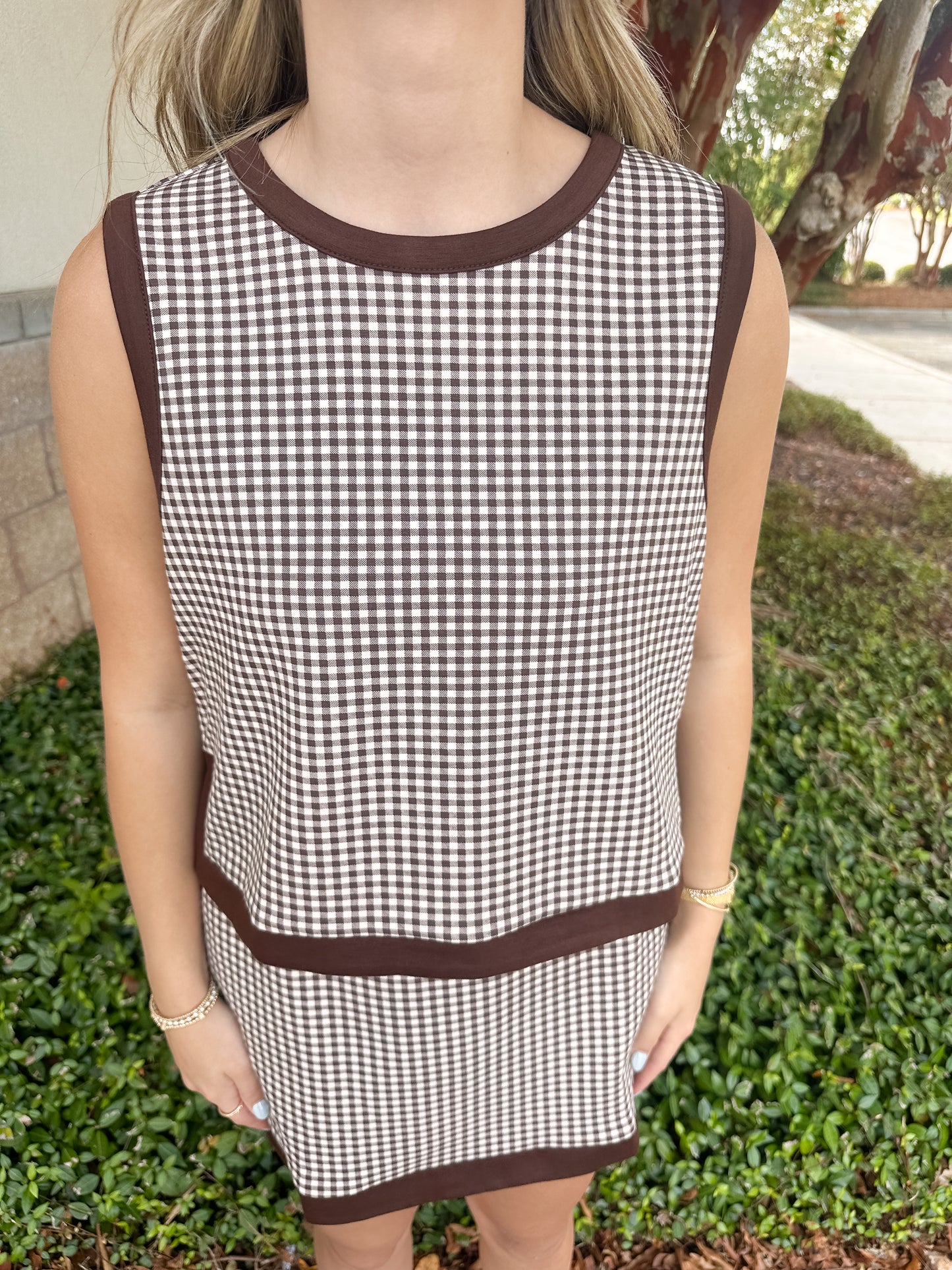 Swagger Gingham Set