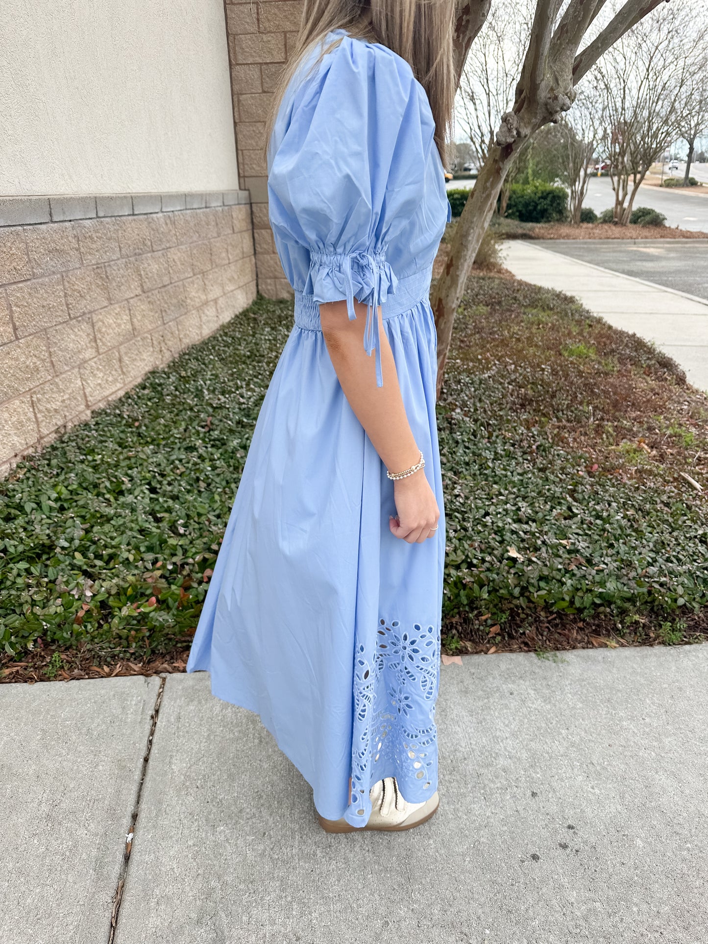 Mara Maxi Dress - Light Blue