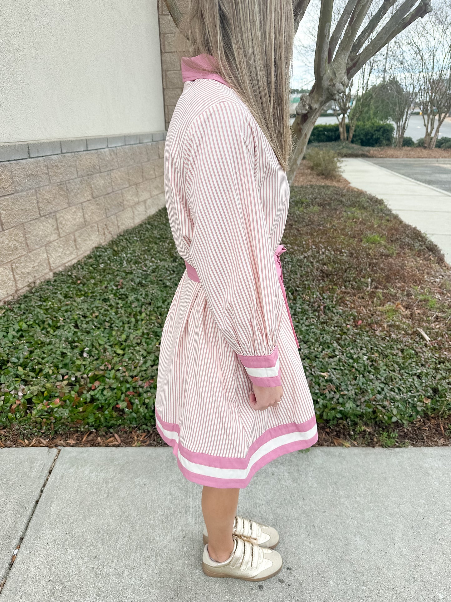 Augusta Dress - Pink
