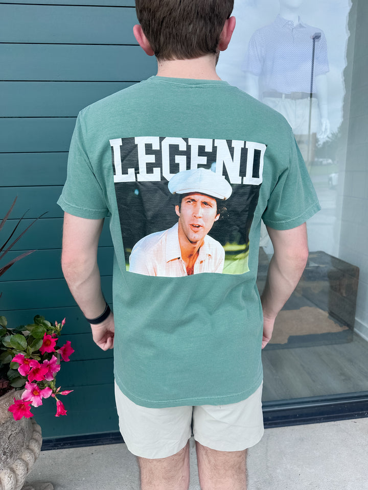 Old Row The Ty Legend S/S Pocket T-Shirt - Light Green