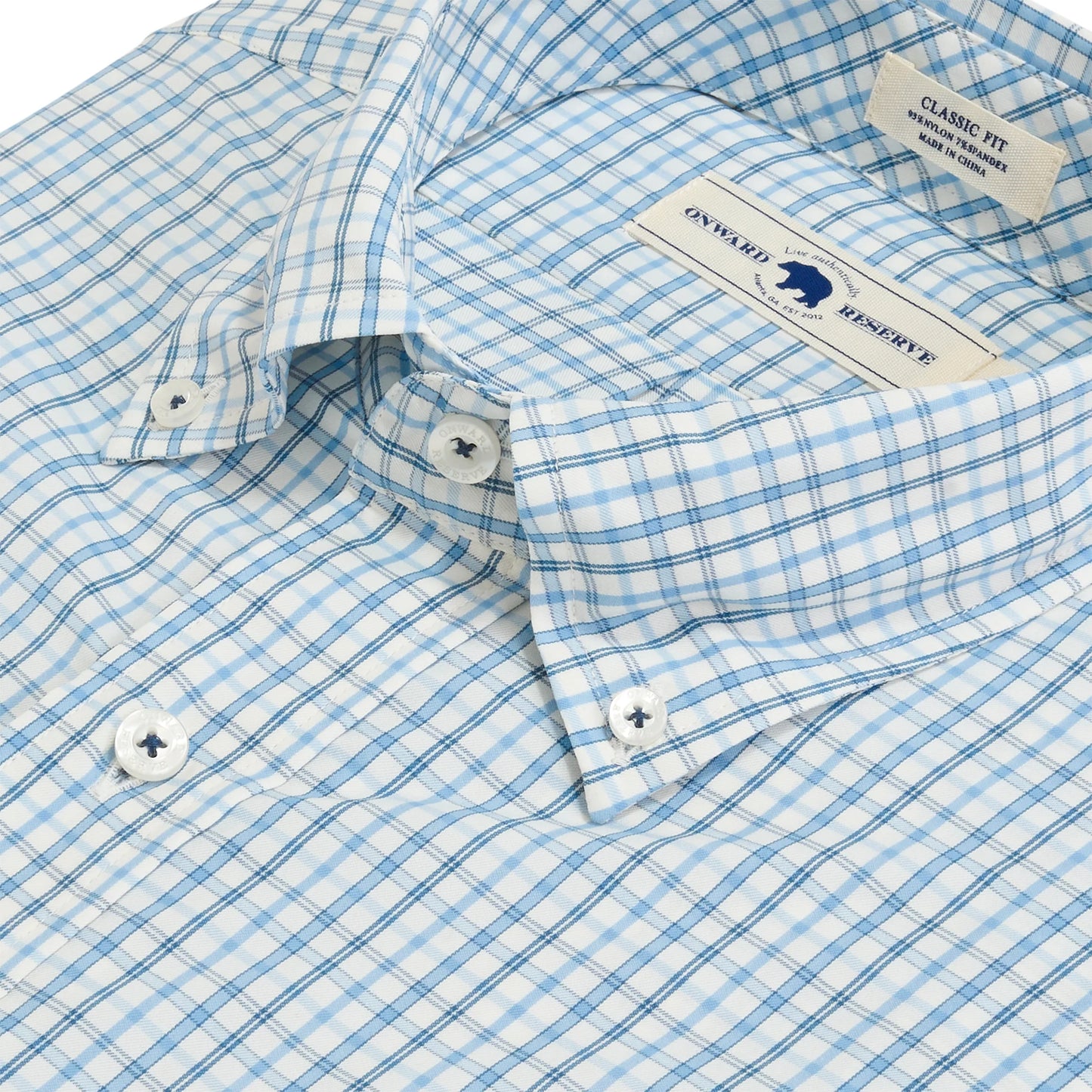 Onward Reserve Board Classic Fit Performance Button Down - Open Air