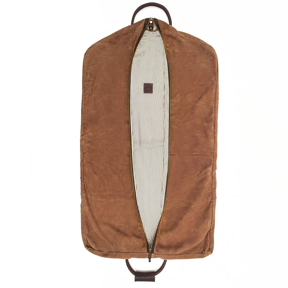 Mission Mercantile Campaign Waxed Canvas Garment Bag