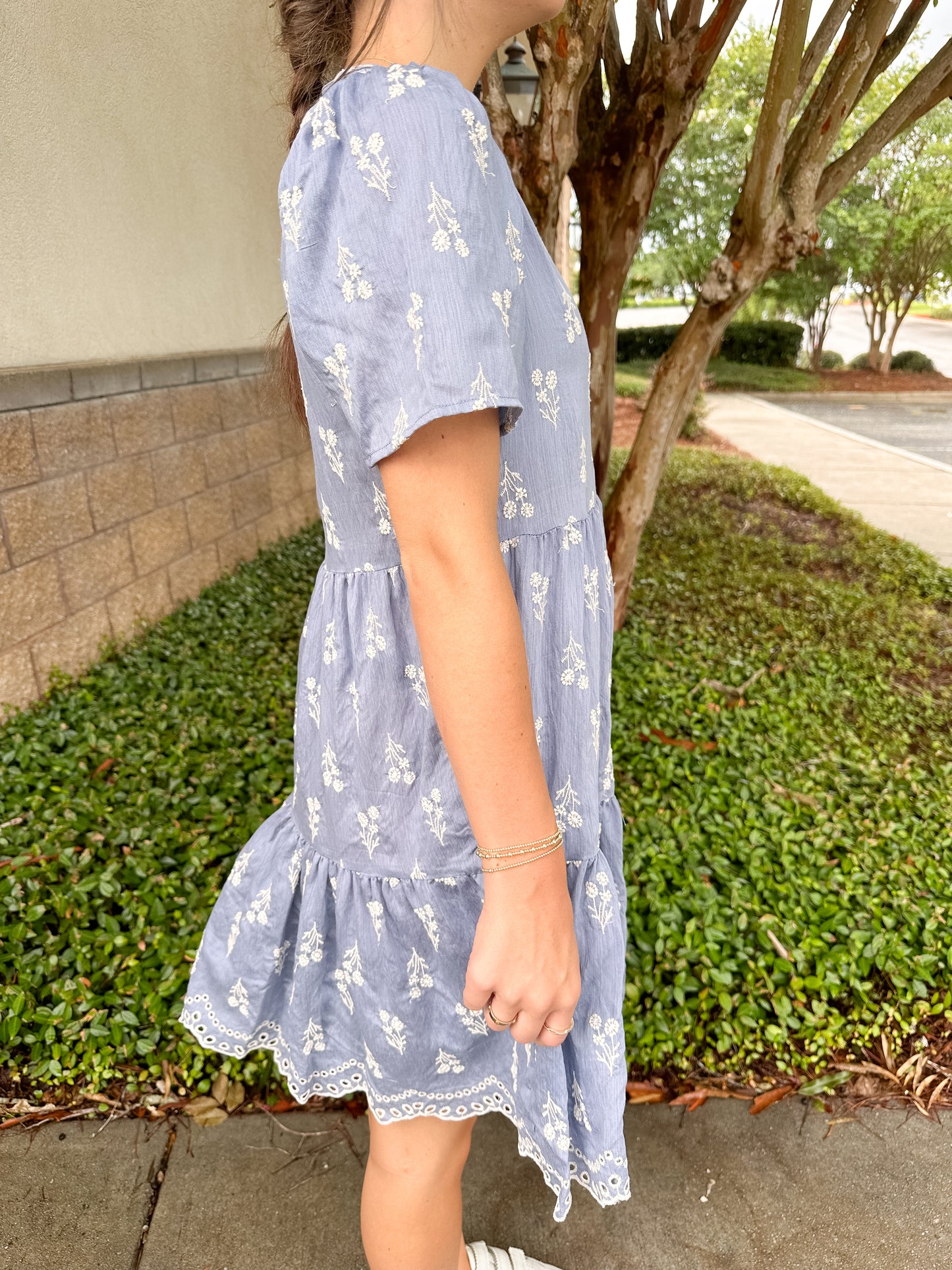 Adelyn Dress - Blue