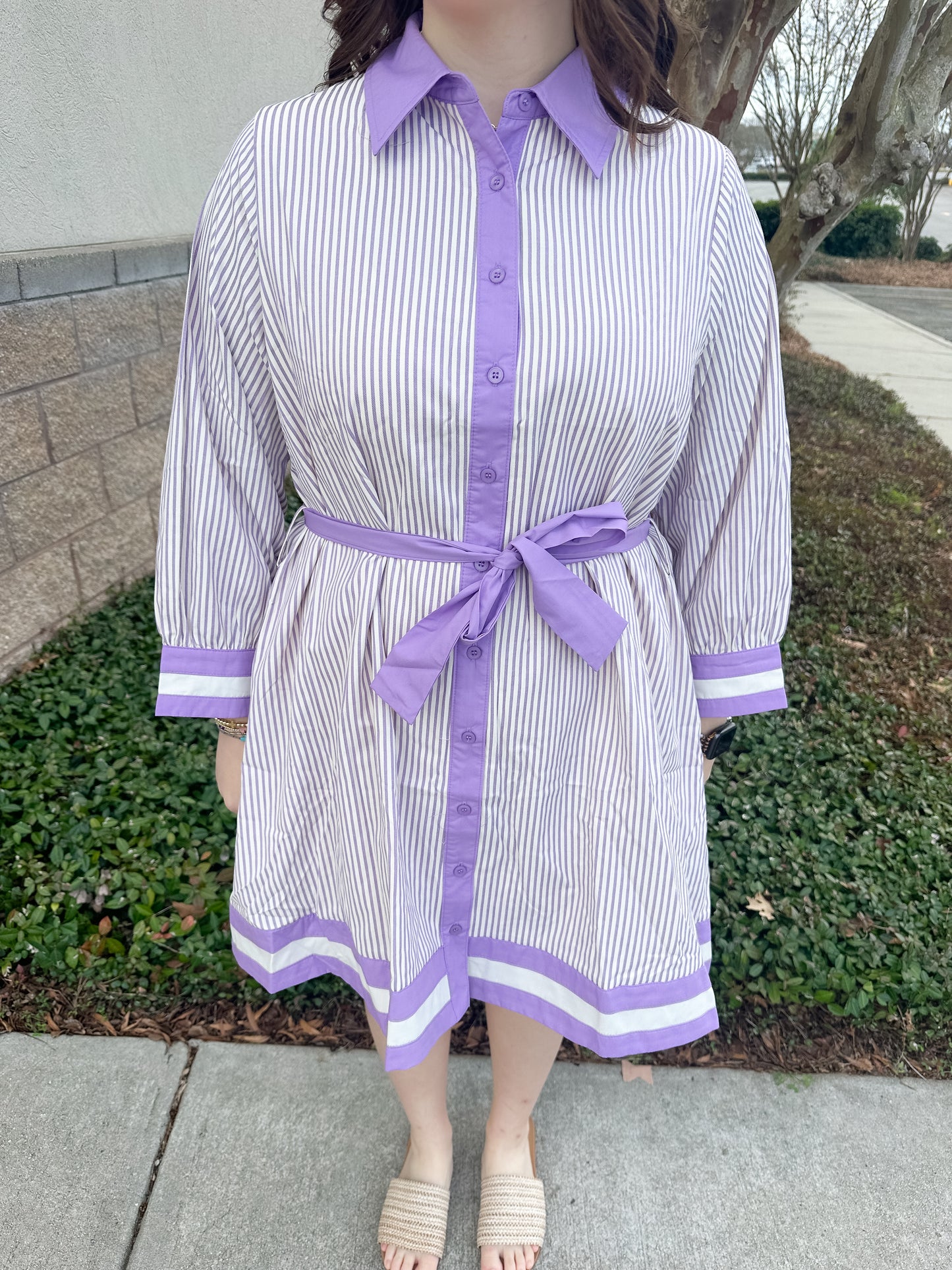 Augusta Dress - Lavender