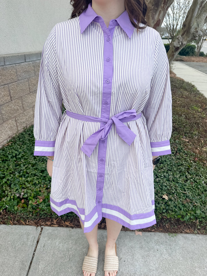 Augusta Dress - Lavender