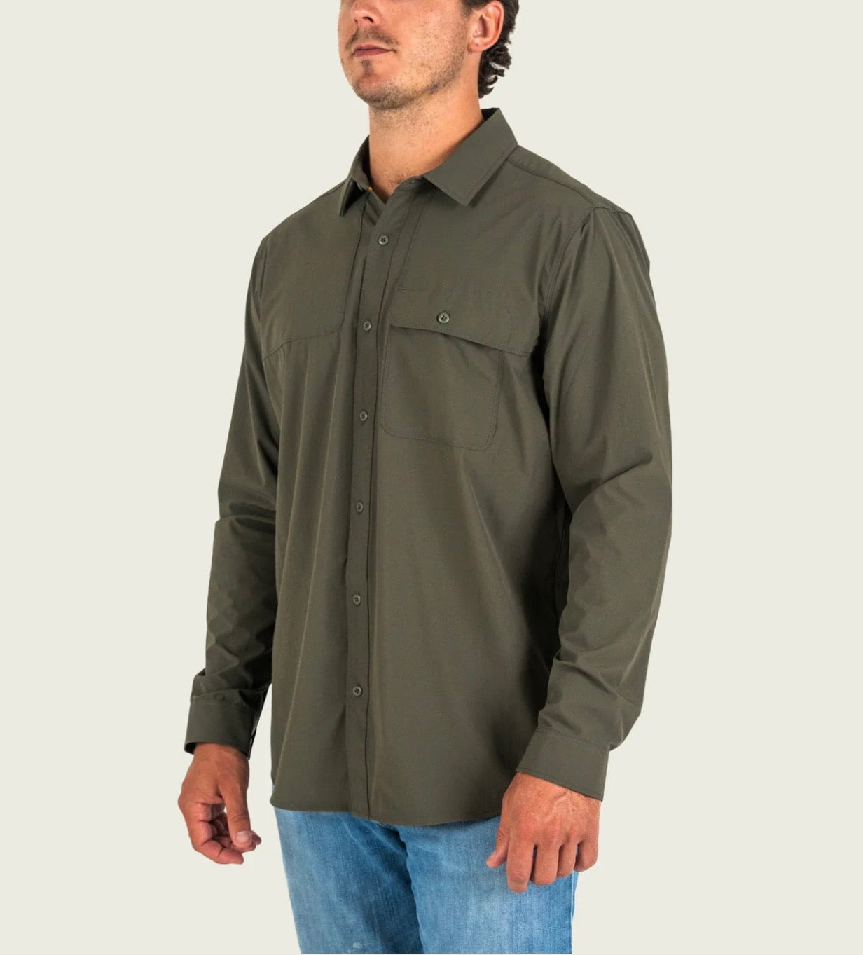 Marsh Wear Men’s Big Pine Field Button Down - Fossil