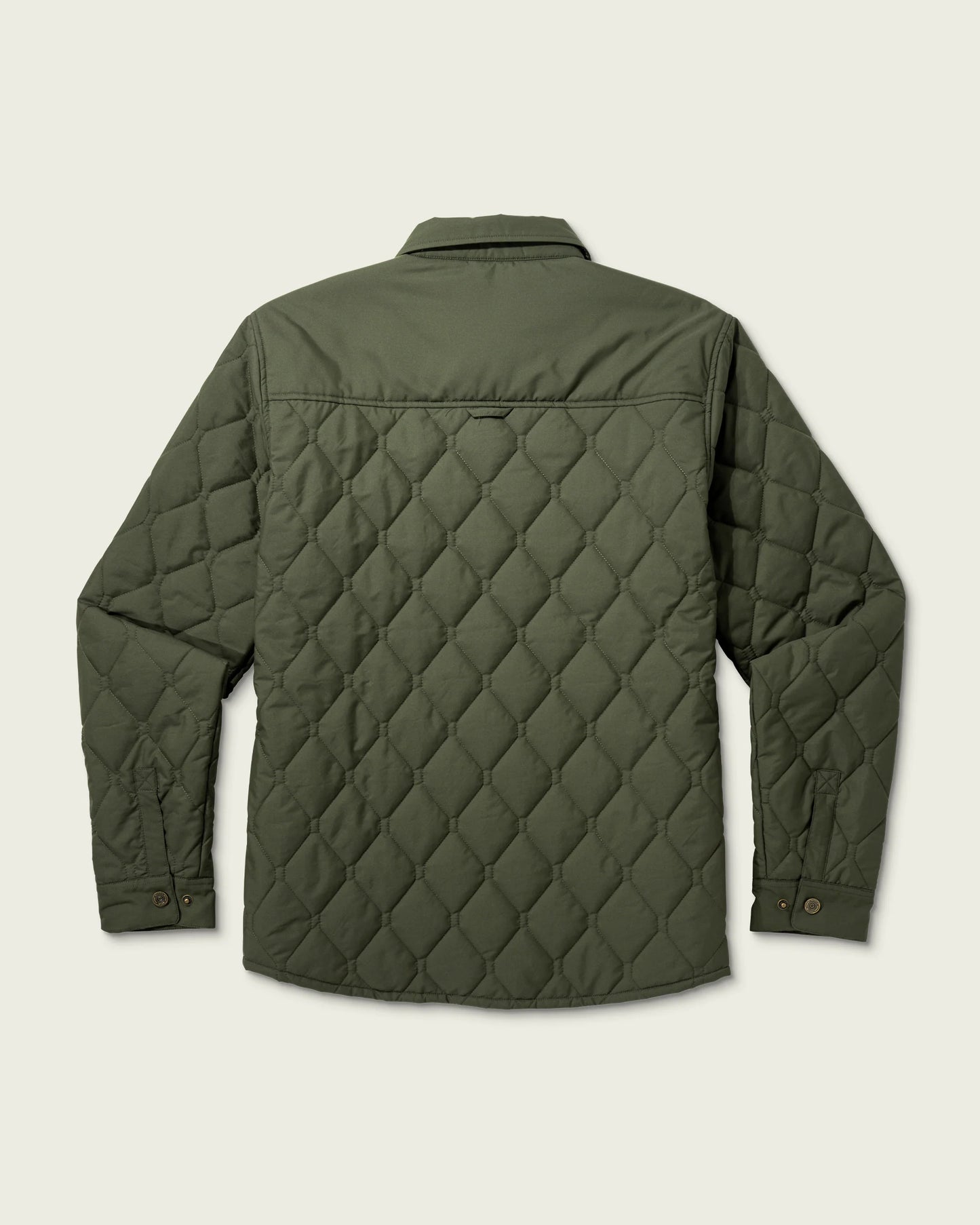 Marsh Wear Men’s Saluda Puff Shacket - Grape Leaf