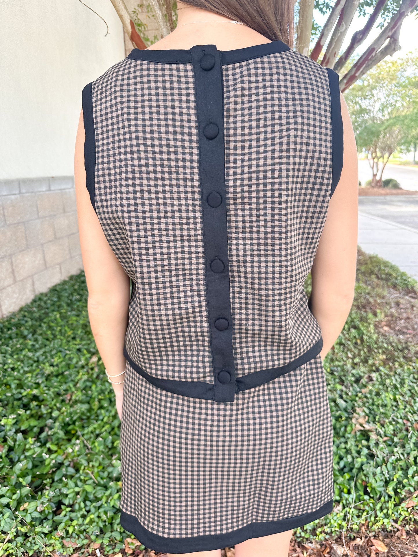 Swagger Gingham Set