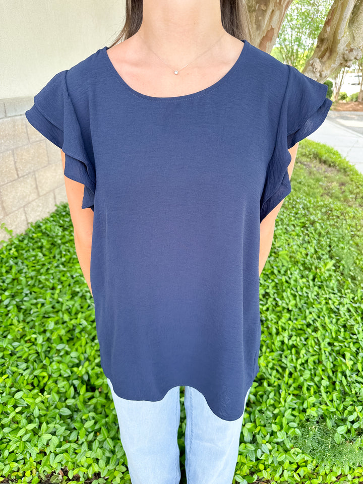 Murphy Top - Navy