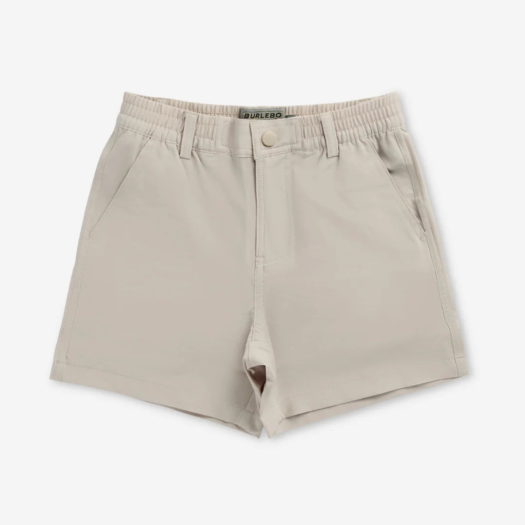 Burlebo Youth Everyday Short - Light Khaki - Old Glory Pocket