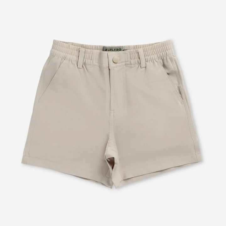 Burlebo Youth Everyday Short - Light Khaki - Old Glory Pocket