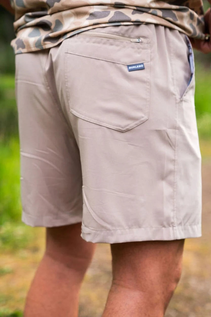 Men’s Burlebo Everyday Short - Cobblestone Khaki