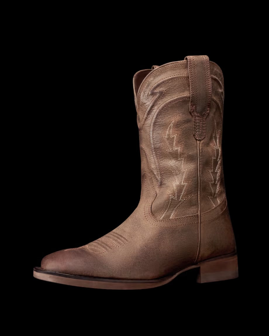 Tecovas Kid The Doc Cowboy Boot - Cafe Goat