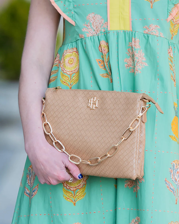 CH Ariana Crossbody - Woven Tan