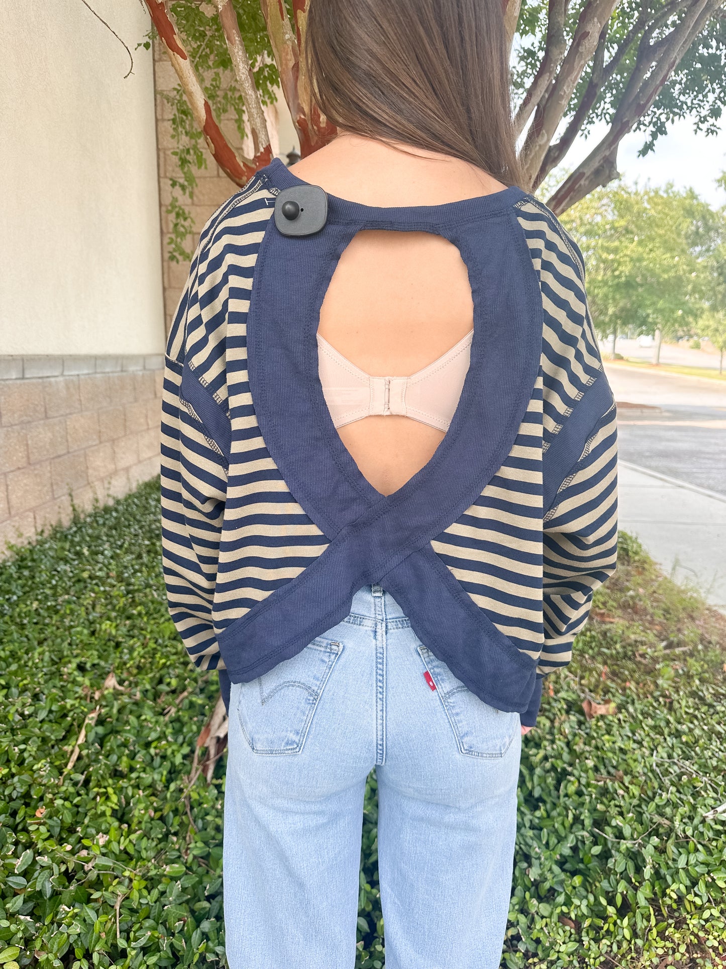 Dianna Stripe Top