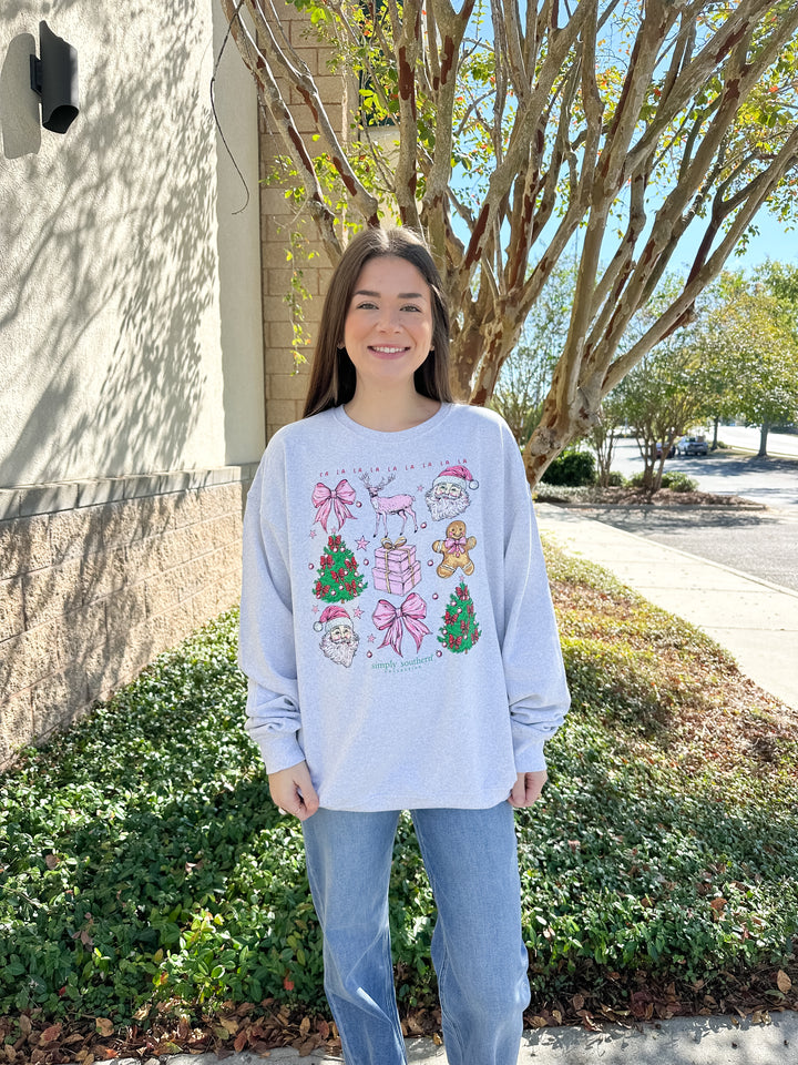 Fa La La Simply Crewneck
