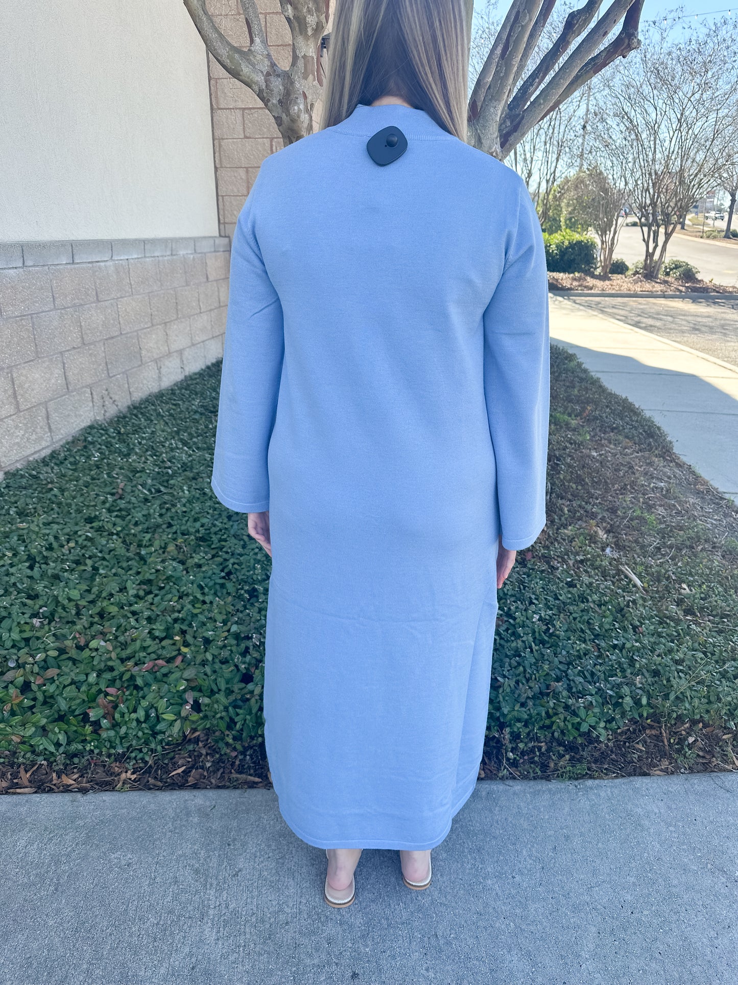 Pamela Sweater Dress - Blue