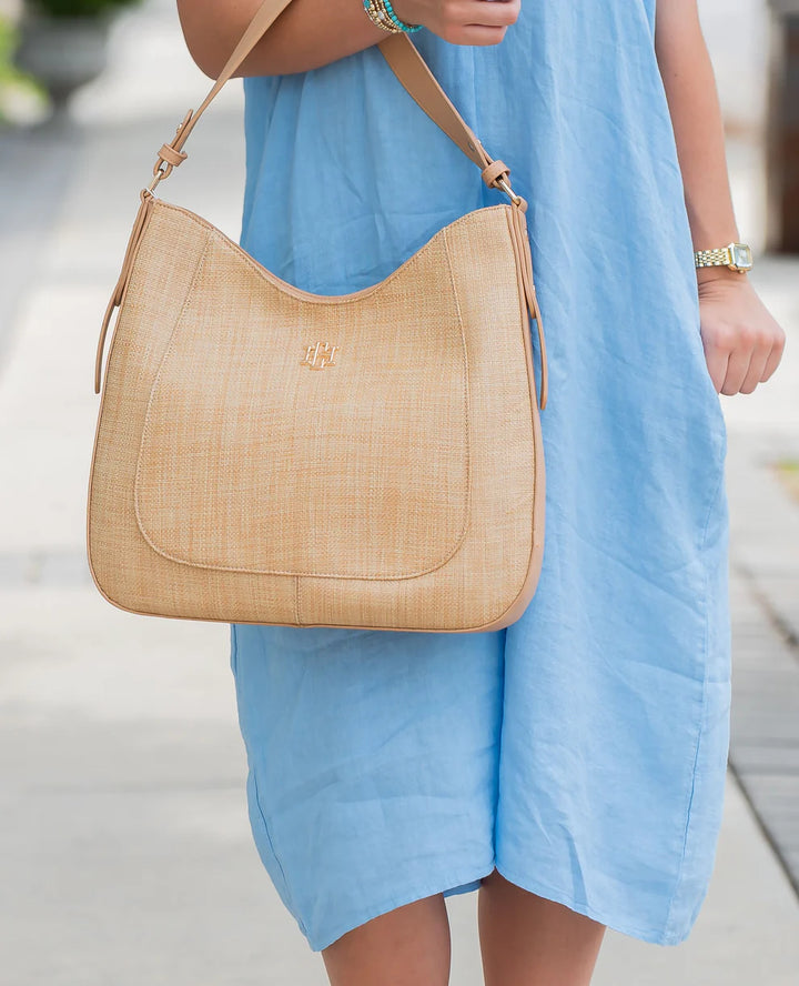CH Hadlee Hobo Bag- Natural