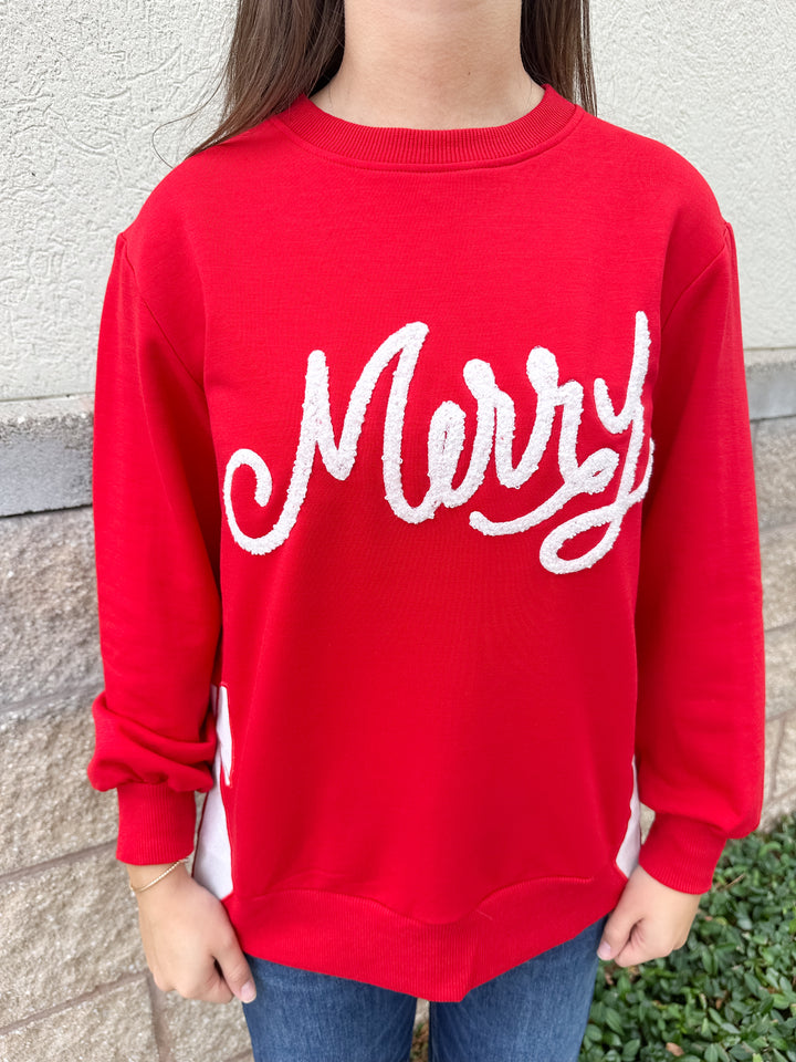 MS Lakelyn Sweatshirt - Merry Bow