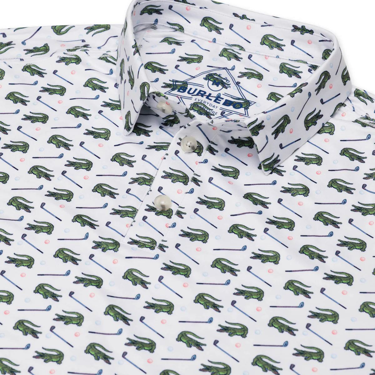 Burlebo Men’s Performance Polo - Tap It In