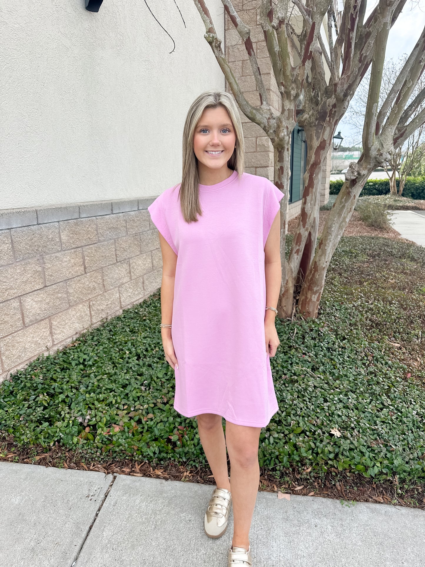 Marty Mini Dress - Pink