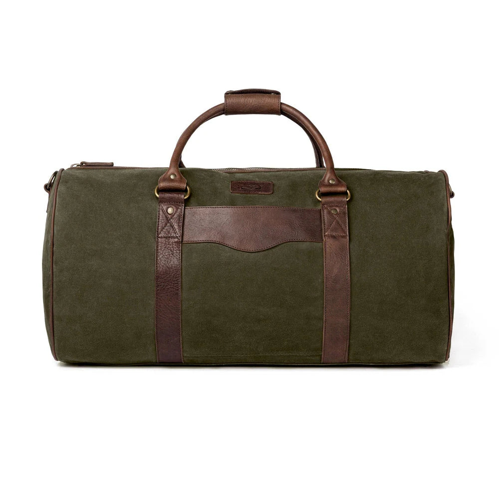 Mission Mercantile Campaign Waxed Canvas Large Field Duffle Bag