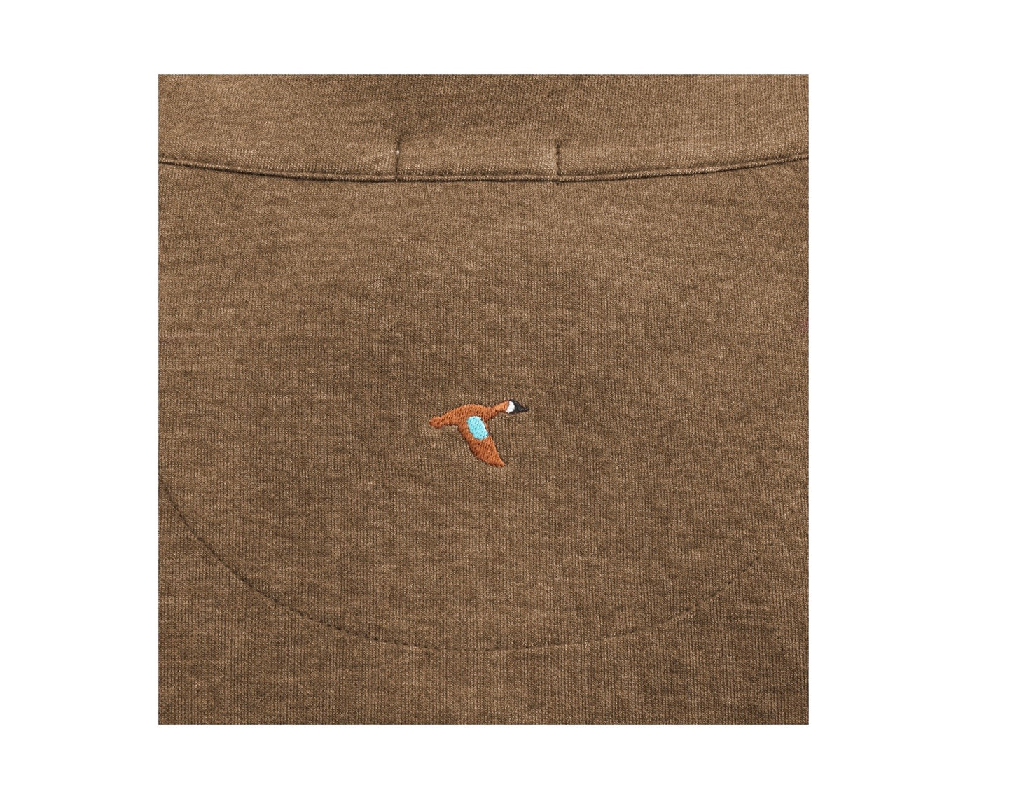 F25 Cotton/Modal Quarter-Zip - Cigar