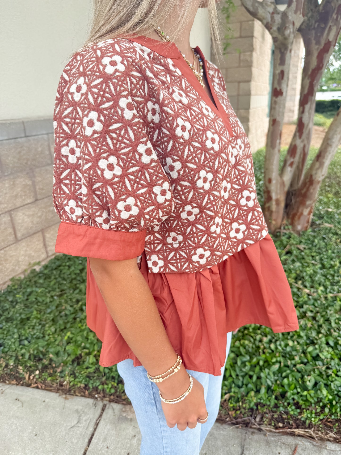 Karie Embroidered Blouse