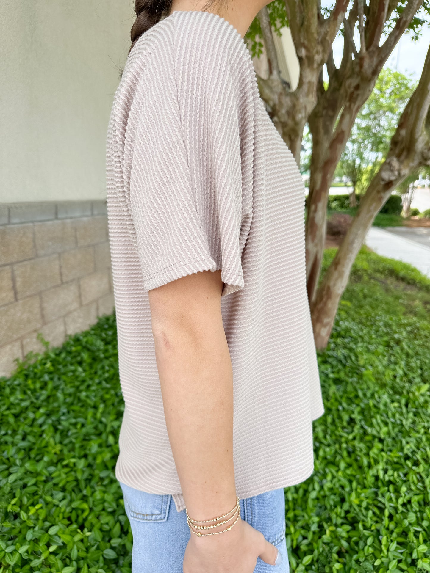 Leena Top - Taupe